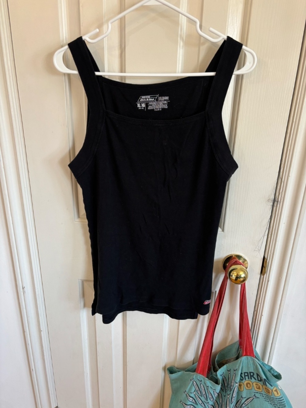 Black 100 % cotton Dickies Tank Top * accepting offers